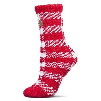 Women's Cat Mistle Toes Cozy Crew Socks