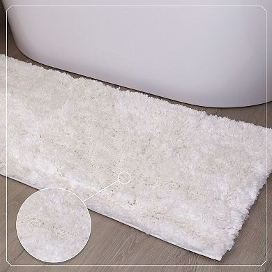 Grandeur Bathroom Rugs Sets Plush Bath Mat Set Quick-Dry with TPR Backing, Absorbent, Washable