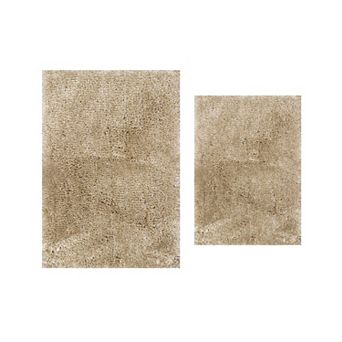 Elegance Bathroom Rugs Sets Plush Bath Mat Set Quick-Dry with TPR Backing, Absorbent, Washable