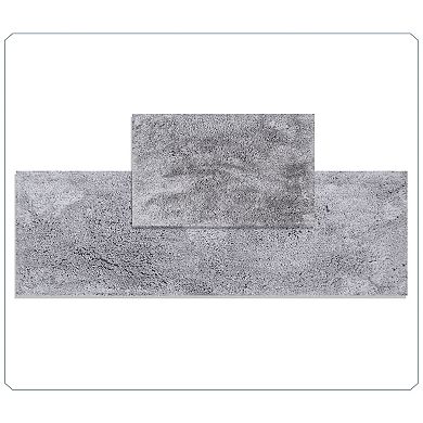 Luxury Bathroom Rugs Sets Plush Bath Mat Set Quick-Dry with TPR Backing, Absorbent, Washable