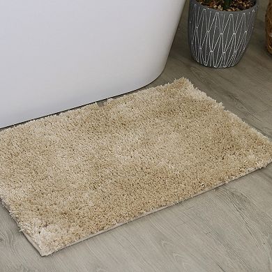 Element Extra Soft Non-Slip Bath Rug, Quick Dry, Machine Washable, Plush Comfort for Bathroom Floor
