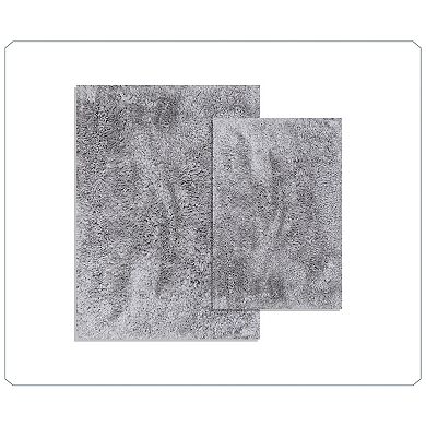 Royal Bathroom Rugs Sets Plush Bath Mat Set Quick-Dry with TPR Backing, Absorbent, Washable