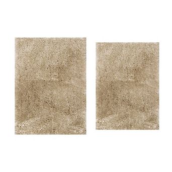 Royal Bathroom Rugs Sets Plush Bath Mat Set Quick-Dry with TPR Backing, Absorbent, Washable