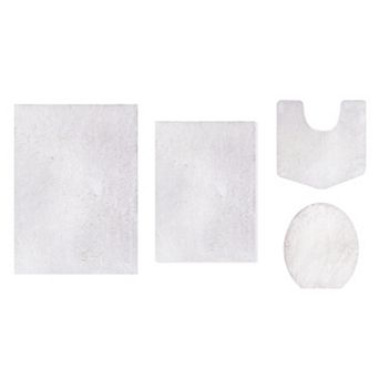 Royal Bathroom Rugs Sets Plush Bath Mat Set Quick-Dry with TPR Backing, Absorbent, Washable