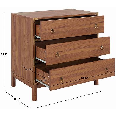 Safavieh Galio 3-Drawer Storage Chest