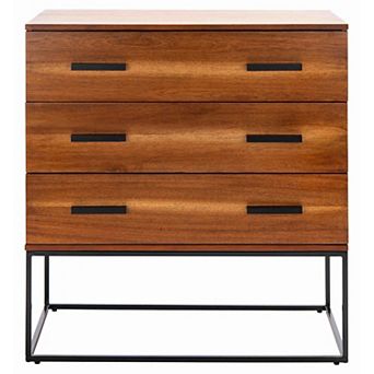 Safavieh Marquise 3-Drawer Chest with Metal Base