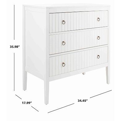 Safavieh Tegan 3-Drawer Storage Chest