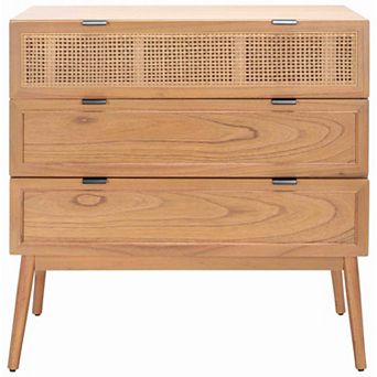 Safavieh Baisley 3-Drawer Rattan Chest