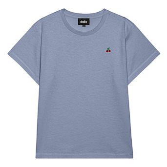 Dalix Womens Lil Cherry Lightweight High Waisted Tee