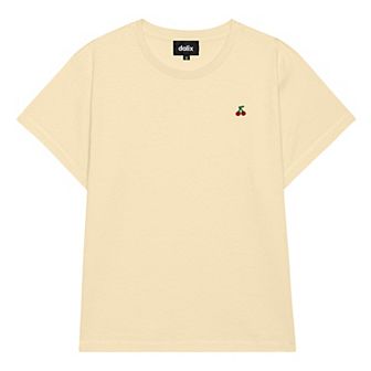 Dalix Womens Lil Cherry Lightweight High Waisted Tee