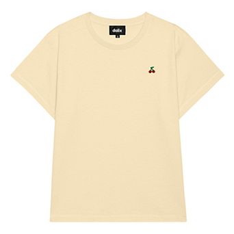 Dalix Womens Lil Cherry Lightweight High Waisted Tee