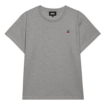 Dalix Womens Lil Cherry Lightweight High Waisted Tee