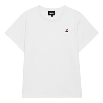 Dalix Womens Lil Cherry Lightweight High Waisted Tee