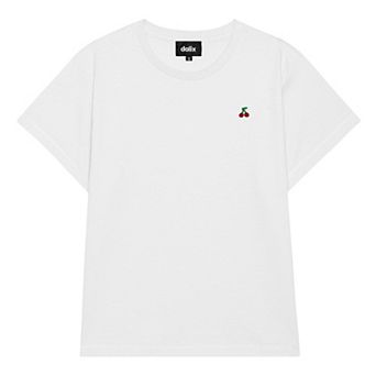 Dalix Womens Lil Cherry Lightweight High Waisted Tee