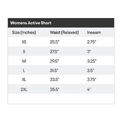 Dalix Womens Ghost Midweight Active Shorts