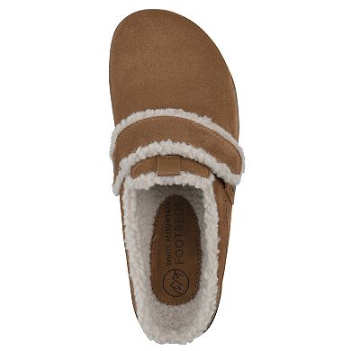 White Mountain Baylen Women's Faux Fur Lined Slip-On Clogs