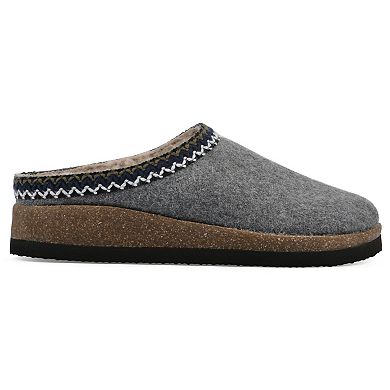 White Mountain Bundle Up Women's Faux Fur Lined Clogs