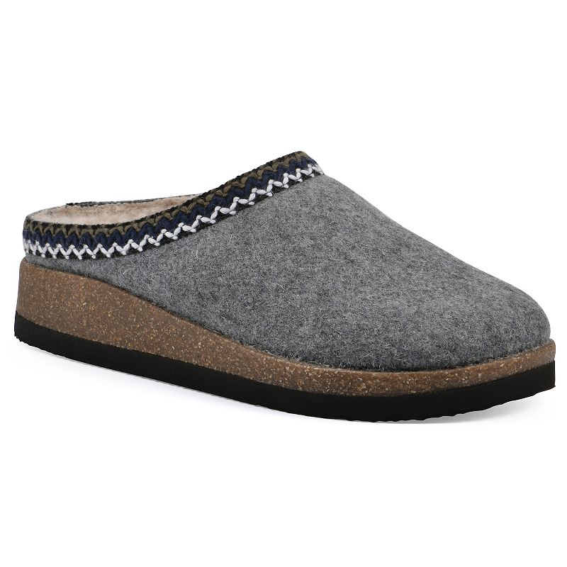 UPC 195690089210 product image for White Mountain Bundle Up Women's Faux Fur Lined Clogs, Size: 12, Light Gray Fabr | upcitemdb.com