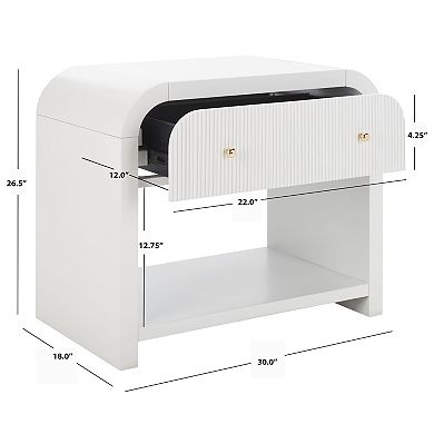 Safavieh Liabella 1 Drawer Nightstand