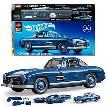 Mega Bloks Brick Shop Mercedes-Benz 300 SL Building Kit (1600 Pieces)