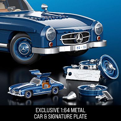 Mega Bloks Brick Shop Mercedes-Benz 300 SL Building Kit (1600 Pieces)