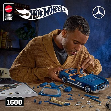 Mega Bloks Brick Shop Mercedes-Benz 300 SL Building Kit (1600 Pieces)