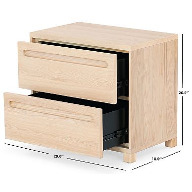 Safavieh Tobiette 2-Drawer Nightstand