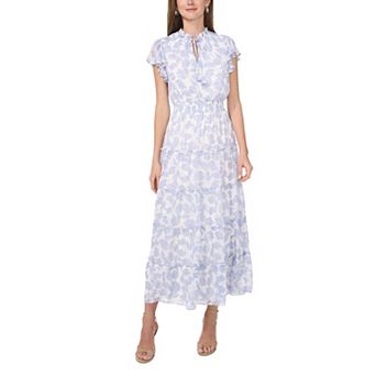 Women's MSK Smocked Waist Tiered Maxi Dress