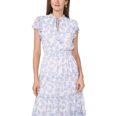 Women's MSK Smocked Waist Tiered Maxi Dress