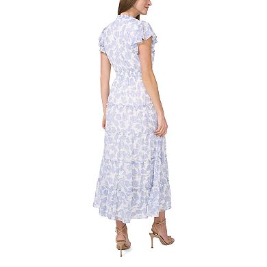 Women's MSK Smocked Waist Tiered Maxi Dress