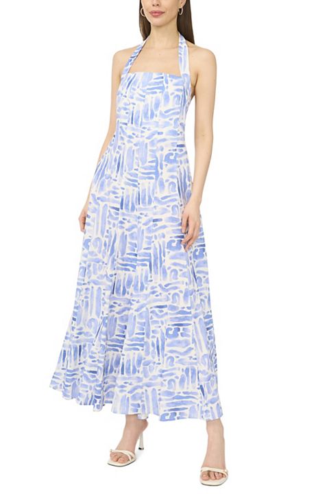 Женские платья MSK Women's MSK Sleeveless Halter Neck Maxi Dress