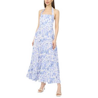 Women's MSK Sleeveless Halter Neck Maxi Dress