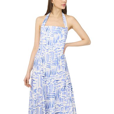 Women's MSK Sleeveless Halter Neck Maxi Dress