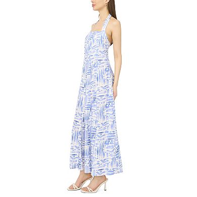 Women's MSK Sleeveless Halter Neck Maxi Dress