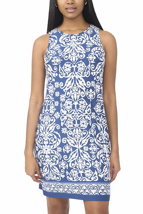 Женские платья MSK Women's MSK Sleeveless Keyhole Back Swing Dress