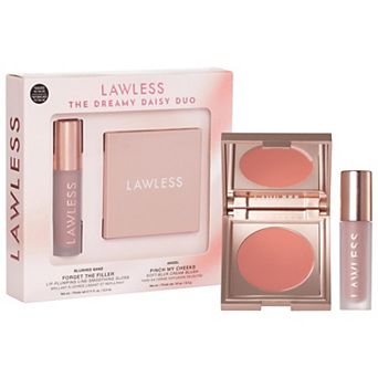 LAWLESS The Dreamy Daisy Lip-Plumping Gloss and Cream Blush Set