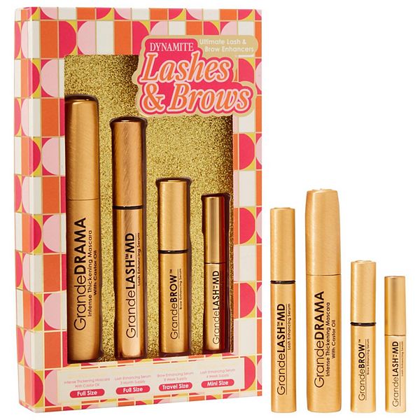 Grande Cosmetics Dynamite Lashes & Brows Holiday Gift Set