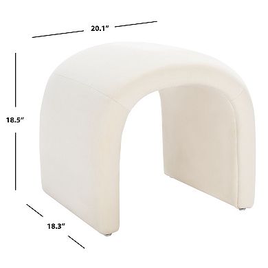 Safavieh Kibo Upholstered Ottoman