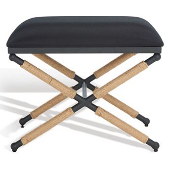 Safavieh Carmelo Upholstered Ottoman