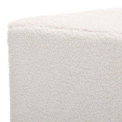 Safavieh Cierra Upholstered Cube Ottoman