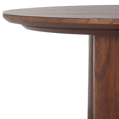 Safavieh Barnard Oval Coffee Table with Wood Finish