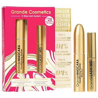Grande Cosmetics 2-Step Lash System Mini GrandeLASH-MD & GrandeMASCARA