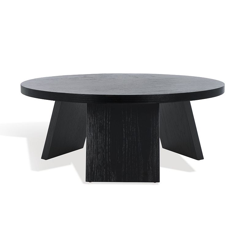 Safavieh Julianna Round Coffee Table, Black