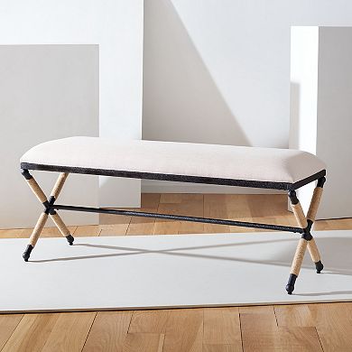 Safavieh Carmelo Upholstered Entryway Bench
