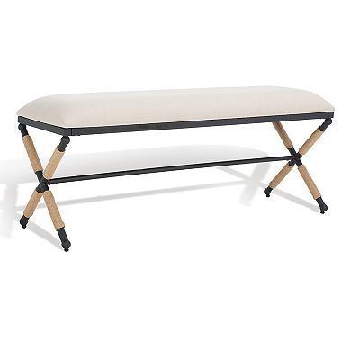 Safavieh Carmelo Upholstered Entryway Bench