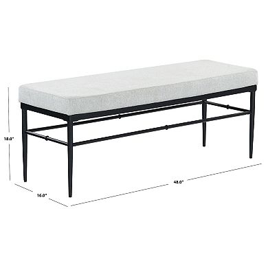 Safavieh Theabella Upholstered Storage Bench
