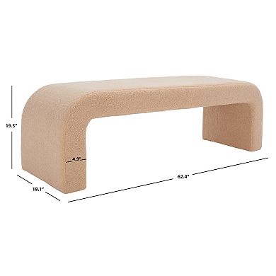 Safavieh Caralynn Upholstered Entryway Bench