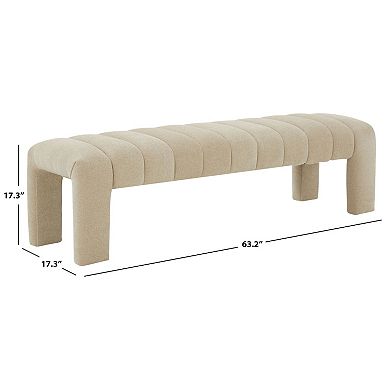 Safavieh Bellisima Upholstered Bench