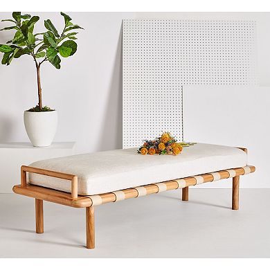 Safavieh Constantine Upholstered Entryway Bench
