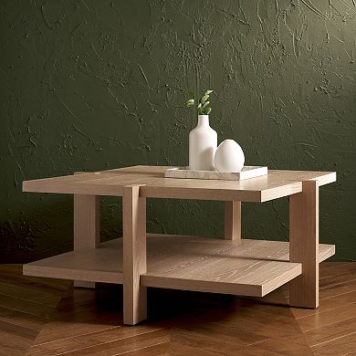 Safavieh Quigley Round Coffee Table with Storage